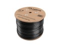 LANBERG KABEL LAN UTP KAT-6 305M DRUT OUTDOOR ŻELOWANY CU CZARNY FLUKE PASSED LANBERG