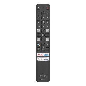 Savio Pilot uniwersalny/zamiennik do TV TCL, Smart TV, RC-15