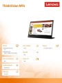 Lenovo Monitor 14.0 ThinkVision M14 WLED LCD 61DDUAT6EU