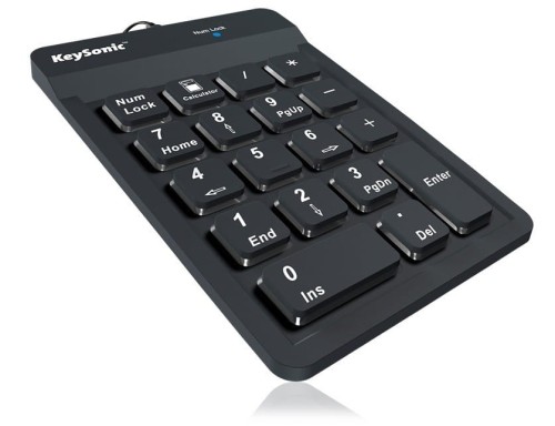 KEYSONIC ACK-118BK2 odporna na kurz, IP64