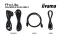 IIYAMA Monitor 23.8 cala XUB2494HSU-B6 VA,FHD,HDMI,DP,100Hz,2xUSB,HAS(150mm)