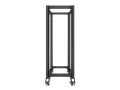 Lanberg Stojak Open rack 32U 600x1000 czarny