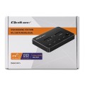 Qoltec Stacja dokująca dysków SSD M.2 | NVMe | SATA | USB-C | DUAL 2 x  2TB
