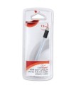 Gembird Kabel audio mini Jack żeński/3.5mm/USB/CM/biały