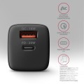 AXAGON  Ładowarka sieciowa ACU-PQ20 20W, QC3.0/AFC/FCP + PD Czarna
