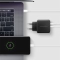 AXAGON Ładowarka sieciowa ACU-PQ45 2-port  QC3.0,4.0/AFC/FCP/PPS/Apple  + PD type-C, 45W, Czarna