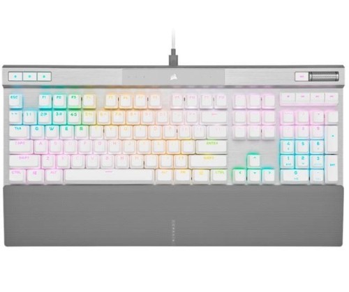 Corsair Klawiatura optyczno-mechaniczna K70 Pro RGB Biała