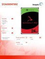 Seagate Dysk IronWolf Pro 24TB 3,5'' SATA ST24000NT002