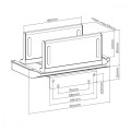 Maclean Uchwyt do mini PC terminala Thin Client regulowany MC-454
