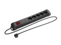 Lanberg Listwa zasilająca 5.0m 5x230 cz SP1-05E-0500-BK