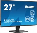 IIYAMA Monitor 27 cali XU2792UHSU-B6 4K,IPS,DP,HDMI,USB-C Power delivery,  350 cd, DPS