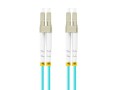 Lanberg Patchcord światłowodowy Mm Lc/Upc-Lc/Upc Duplex 3.0mm 3m Aqua