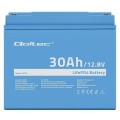 Qoltec Akumulator LiFePO4 Litowo-Żelazowo-Fosforanowy | 12.8V | 30Ah |  384Wh | BMS