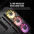 Corsair Obudowa 3500X TG Mid-Tower czarna