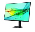 Samsung Monitor 32 cale ViewFinity S60UD IPS 2560x1440 WQHD 16:9 1xHDMI 2xDP(In+Out) 1xUSB-C 90W 3xUSB 3.0 LAN KVM 5ms PinP/PbyP 100Hz HAS+PIV płaski
