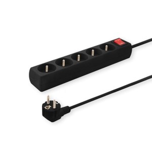 Elmak Listwa zasilająca 5 gniazd z uziemieniem, 3m Savio LZ-02