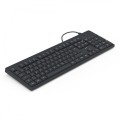 Hama Klawiatura CK-100 przewodowa Czarna