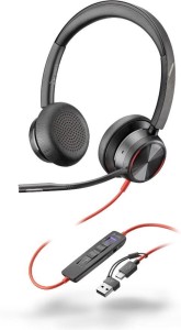 POLY Słuchawki Blackwire 8225 Stereo USB-C/A MS-Teams  8X225AA