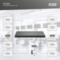 Digitus Rozdzielacz/Splitter HDMI 1x8, 4K/60Hz UHD z HDR, 18 Gbps, HDCP 2.2, EDID