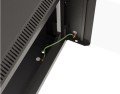 Lanberg Szafa instalacyjna rack wisząca 19" 6U 540x350 czarna drzwi  przeszklone ( flat pack)