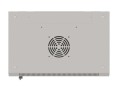 Lanberg Szafa instalacyjna rack wisząca 19" 9U 540x350 szara drzwi przeszklone ( flat pack)