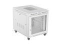 Lanberg Szafa instalacyjna rack stojąca 19 cali 15U 800x1000 drzwi perforowane LCD szara (Flat pack)