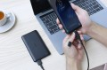 AUKEY CB-BAL5 3w1 ultraszybki nylonowy kabel Quick Charge micro USB | USB C | Lightning | 1.2m