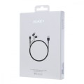 AUKEY CB-BAL5 3w1 ultraszybki nylonowy kabel Quick Charge micro USB | USB C | Lightning | 1.2m