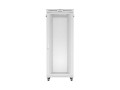 Lanberg Szafa instalacyjna rack stojąca 19 cali 42U 800x1000 drzwi perforowane LCD szara (Flat pack)