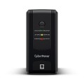CyberPower Zasilacz awaryjny UPS UT850EG 850VA/425W 4ms/AVR/3xSch/RJ11/RJ45