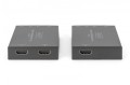 Digitus Przedłużacz / Extender HDMI 70m po skrętce kat.5e/6/7 4K 60Hz PoC (Power over Cable) (zestaw)