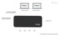 i-tec Universal KVM HUB 2x USB-C + 2x USB-A 3.0