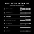 Corsair Zasilacz RM1000e WHITE 80+GOLD F.MODULAR ATX3.1