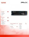 PNY Dysk SSD CS2140 500GB M.2 2280