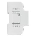 Qoltec Trójfazowy elektroniczny licznik | miernik zużycia energii na szynę DIN | 400V | 100A | LCD | 4P