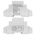 Qoltec Jednofazowy elektroniczny licznik | miernik zużycia energii na  szynę DIN | 230V | 30A | LCD | 1P