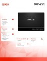 PNY Dysk SSD 256GB CS900 2.5 S3 BULK