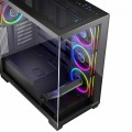 MODECOM Obudowa PC STELLAR 5F ARGB 10 Czarna