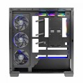 MODECOM Obudowa PC STELLAR 8F ARGB 10 Czarna
