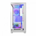 MODECOM Obudowa PC STELLAR 8F ARGB 20 Biała