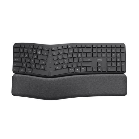 Trust Klawiatura ergonomiczna KEYRA bezprzewodowa