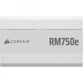 Corsair Zasilacz RM750e WHITE 80+GOLD F.MODULAR ATX3.1
