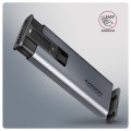 AXAGON EEM2-SD2 Obudowa zewnętrzna aluminiowa bezśrubowa USB-A/C 3.2 Gen2 M.2 NVMe/SATA display LCD