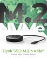 IcyBox Stacja dokująca dla NVMe+SATA SSD IB-1610MCD-C31