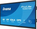 IIYAMA Monitor 86 cali TE8615A-B1AG IPS,4K,40pkt,550cd,DeepContrast-IR+,    HDMI x2,DP,USB-C, 2 x 20W, OPS Slot x1, 5xUSB, 2xRJ45,8-Array,EDLA, WiFi,P