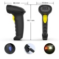 Qoltec Czytnik kodów kreskowych i QR | 1D 2D | USB | Bluetooth