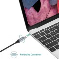 AUKEY CB-CD6 nylonowy szybki kabel Quick Charge USB C - USB C 2m