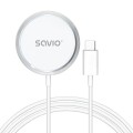 Savio Magnetyczna ładowarka indukcyjna 15 W LA-11