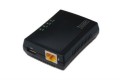 Digitus Wielofunkcyjny serwer wydruku/Print server 1xUSB 2.0 Hub sieciowy, NAS, 1x RJ45, LAN 10/100Mbps