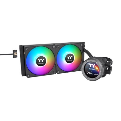 Thermaltake Chłodzenie wodne - AIO TH280 V2 Ultra EX ARGB LCD